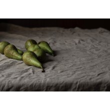 DARK GRAY LINEN TABLECLOTH DARK GRAY LINEN TABLECLOTH